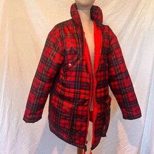 Vintage Jones New York Plaid Coat